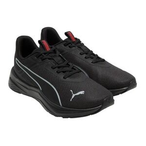 Puma NWOB Disperse Sneaker in Black, White Men's Sz 8.5 Lace Up Athletic Shoes